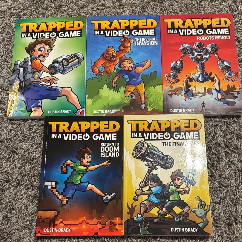 Trapped in a Video Game Book Series